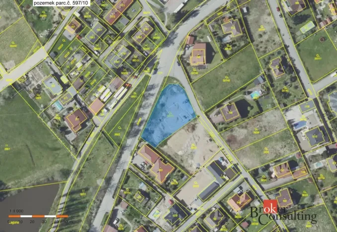 Prodej pozemku pro bydlení, Psáry, 1387 m2