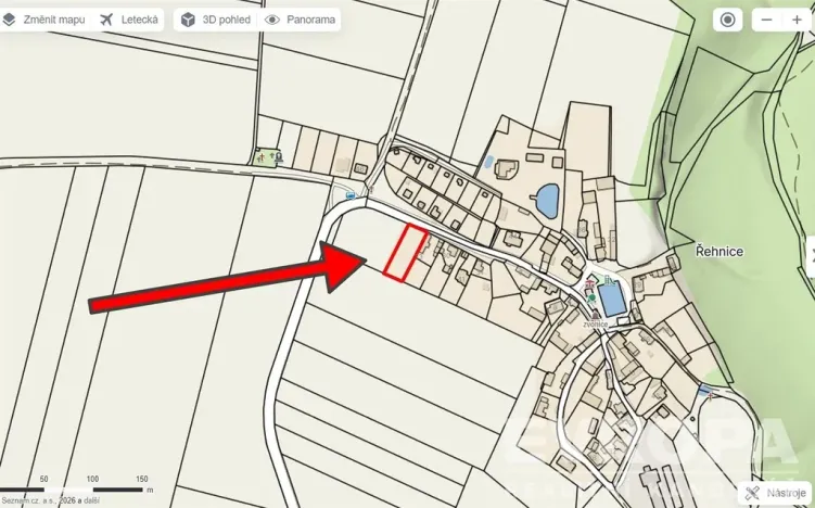 Prodej pozemku pro bydlení, Krnsko, 1168 m2