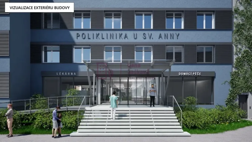 Pronájem ordinace, Jindřichův Hradec - Jindřichův Hradec II, sídliště U Nádraží, 39 m2
