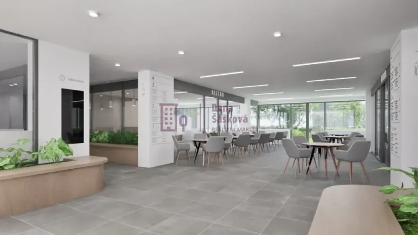 Pronájem ordinace, Jindřichův Hradec - Jindřichův Hradec II, sídliště U Nádraží, 24 m2