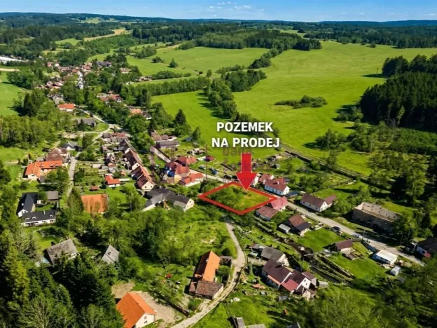 Prodej pozemku pro bydlení, Nová Bystřice - Albeř, 879 m2