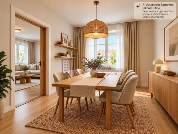 Prodej bytu 3+1, Nová Bystřice, Nádražní, 75 m2