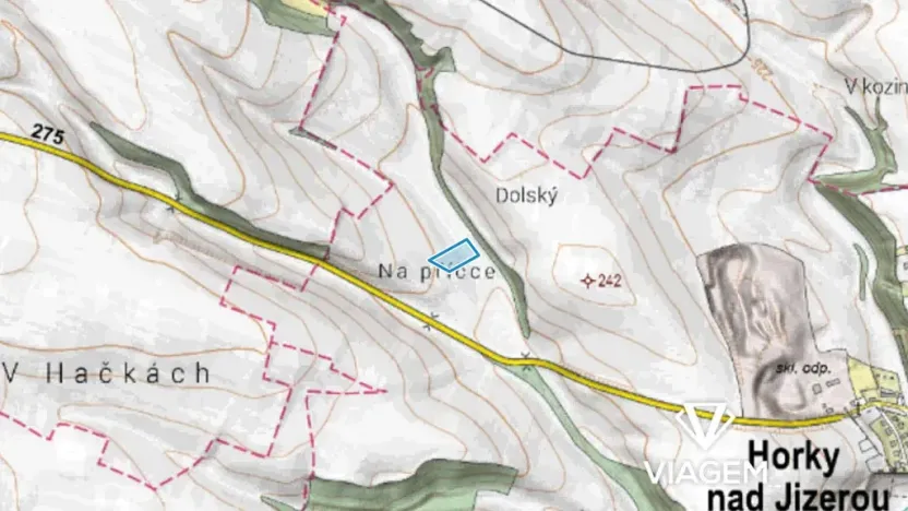 Prodej podílu pole, Horky nad Jizerou, 4673 m2