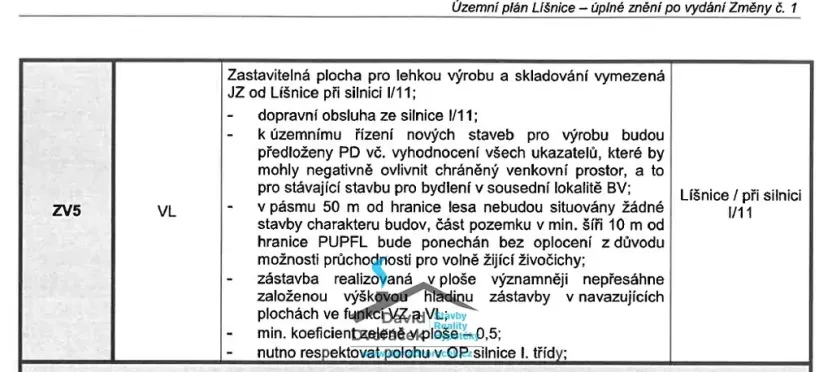 Prodej komerčního pozemku, Líšnice, 21232 m2