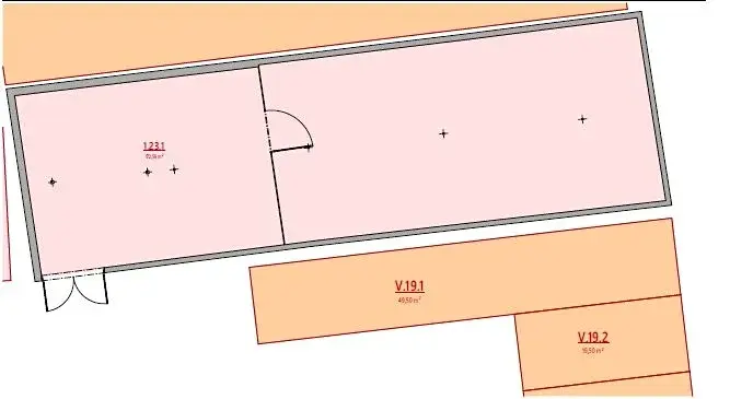 Pronájem skladu, Brno, Vídeňská, 175 m2