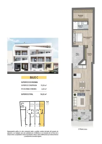 Prodej bytu 2+kk, Torrevieja, Španělsko, 68 m2