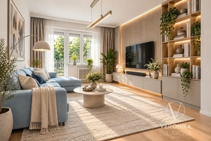 Prodej bytu 2+1, Praha - Hloubětín, Poděbradská, 54 m2