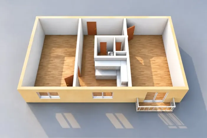 Prodej bytu 2+1, Chomutov, Mjr. Šulce, 49 m2