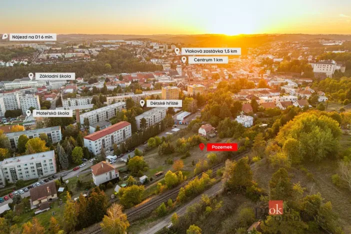 Prodej pozemku pro bydlení, Velké Meziříčí, Gen. Jaroše, 2190 m2