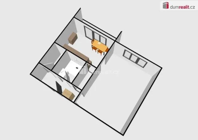Prodej bytu 1+1, Břeclav - Poštorná, Hájová, 34 m2