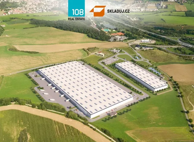 Pronájem skladu, Zdice, Komenského, 15000 m2