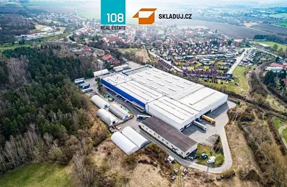 Pronájem skladu, Nučice, Na Trojce, 6500 m2