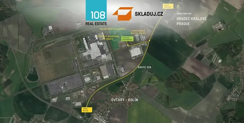 Pronájem skladu, Ovčáry, 20000 m2
