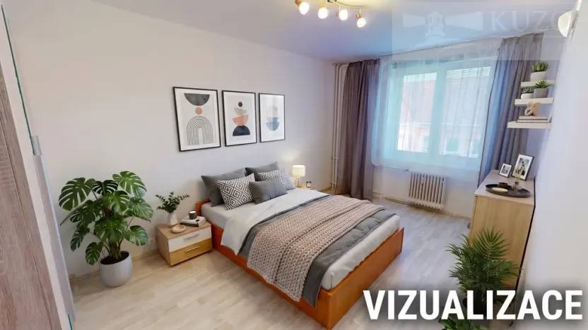 Pronájem bytu 2+1, Příbram, Březohorská, 51 m2