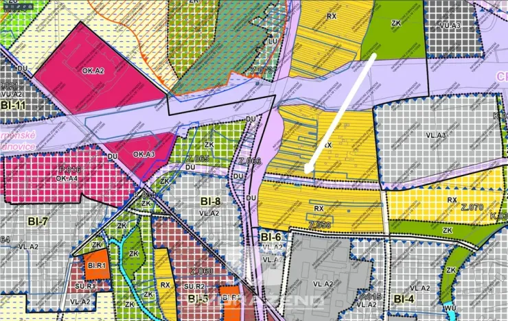 Prodej pozemku pro bydlení, Brno - Brněnské Ivanovice, 2114 m2