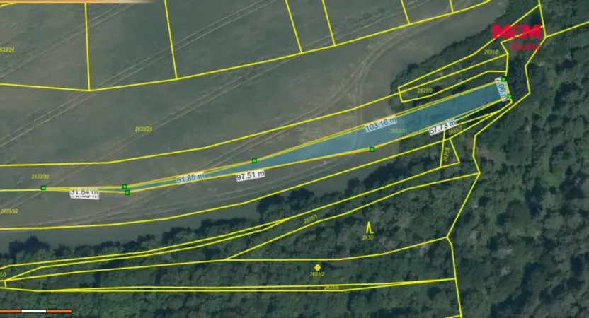 Prodej pole, Zruč nad Sázavou, 921 m2