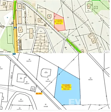 Prodej pozemku pro bydlení, Rokytnice nad Jizerou, 1623 m2