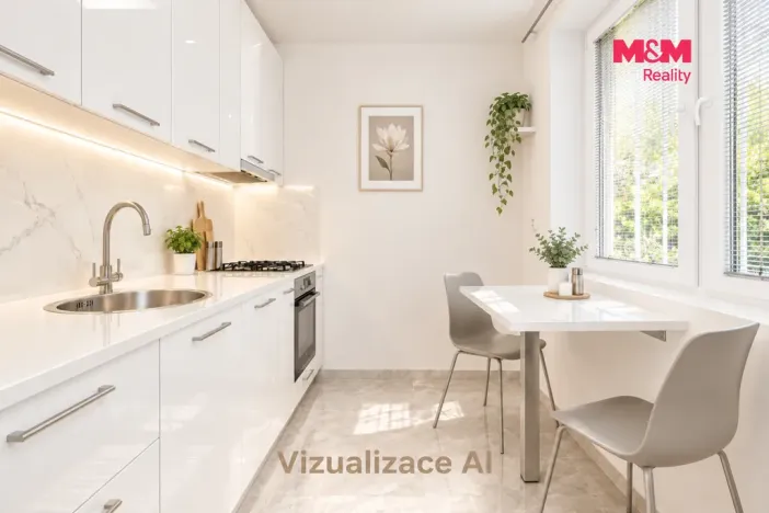 Prodej bytu 1+1, Brno - Komín, Podlesí, 39 m2