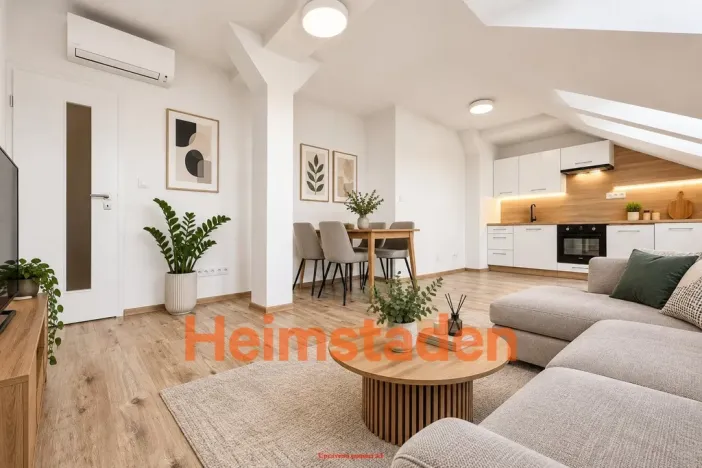 Pronájem bytu 2+kk, Ostrava - Poruba, náměstí Boženy Němcové, 45 m2
