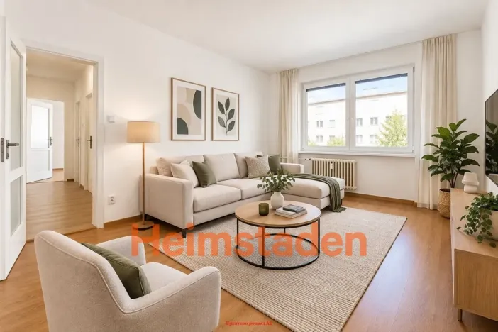 Pronájem bytu 2+1, Ostrava - Poruba, Nálepkova, 51 m2