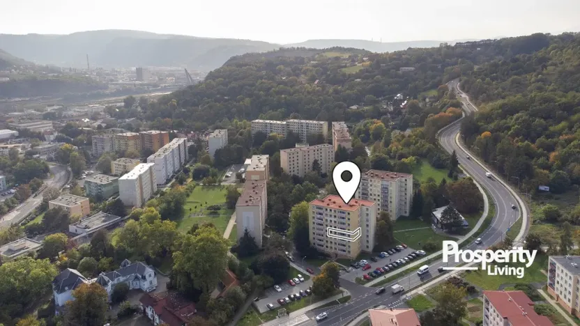 Prodej bytu 4+1, Ústí nad Labem - Krásné Březno, Vojanova, 84 m2