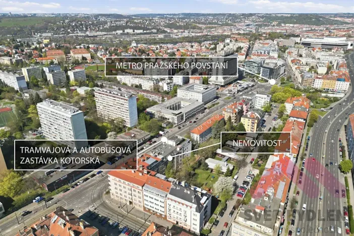 Pronájem bytu 2+kk, Praha - Nusle, Na Pankráci, 55 m2