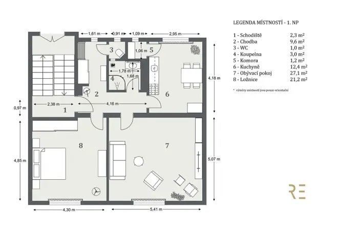 Prodej vícegeneračního domu, Praha - Liboc, Hostouňská, 278 m2