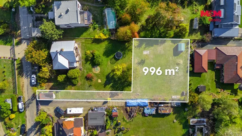 Prodej pozemku pro bydlení, Kamenice, Na Výsluní, 996 m2