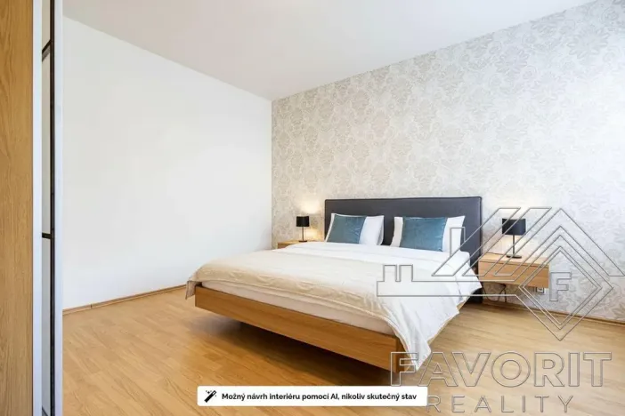 Pronájem bytu 2+kk, Praha - Letňany, Chlebovická, 57 m2