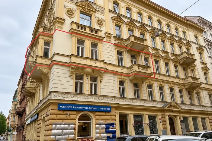 Prodej bytu 2+kk, Praha - Nové Město, Tyršova, 56 m2
