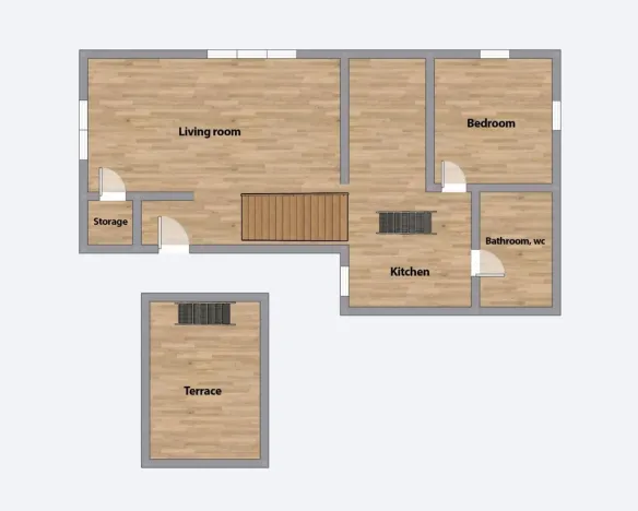 Pronájem bytu 2+kk, Praha - Dejvice, Srbská, 65 m2