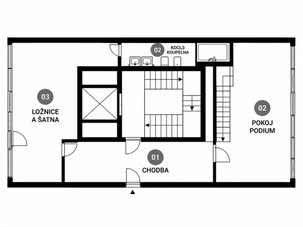 Pronájem apartmánu, Praha - Smíchov, Kobrova, 1172 m2