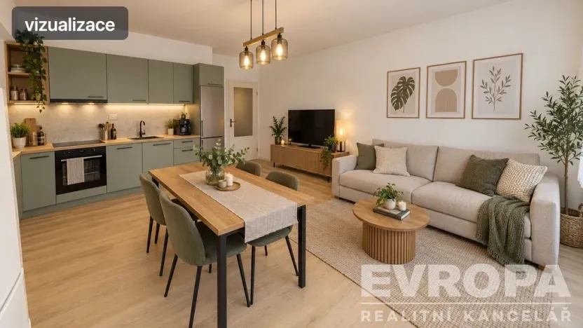 Prodej bytu 2+kk, Jihlava, Husova, 43 m2