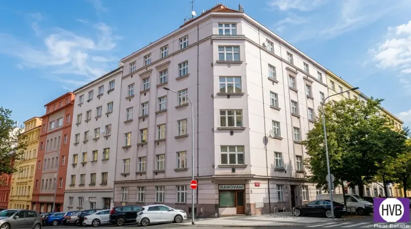Pronájem bytu 2+kk, Praha, Lucemburská, 47 m2