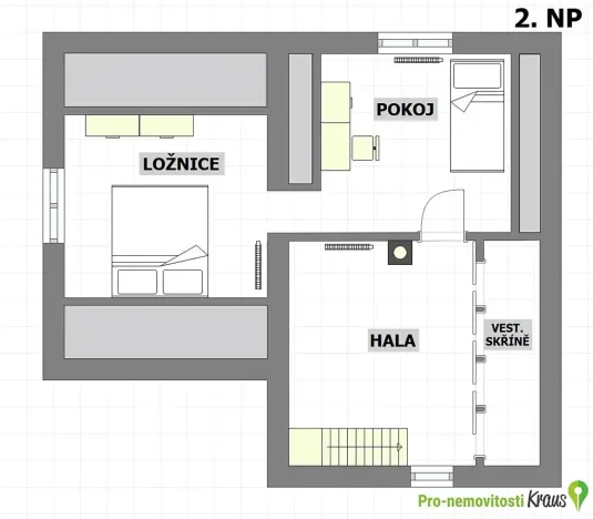 Prodej rodinného domu, Dobřív, 100 m2