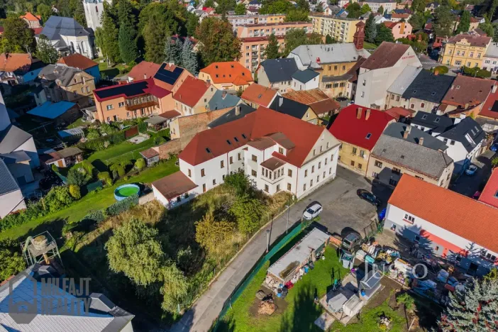 Prodej činžovního domu, Cvikov - Cvikov I, Kollárova, 851 m2