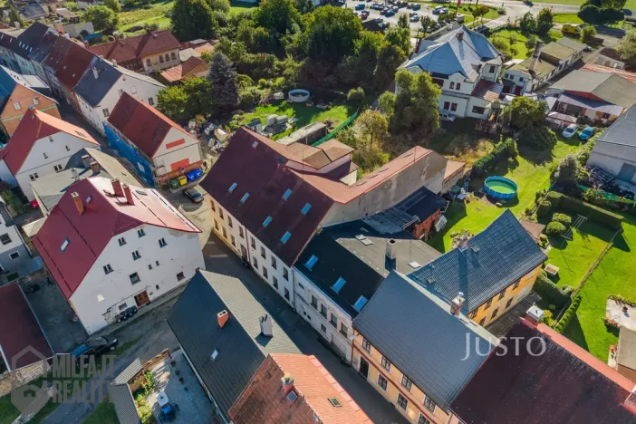 Prodej činžovního domu, Cvikov - Cvikov I, Kollárova, 851 m2