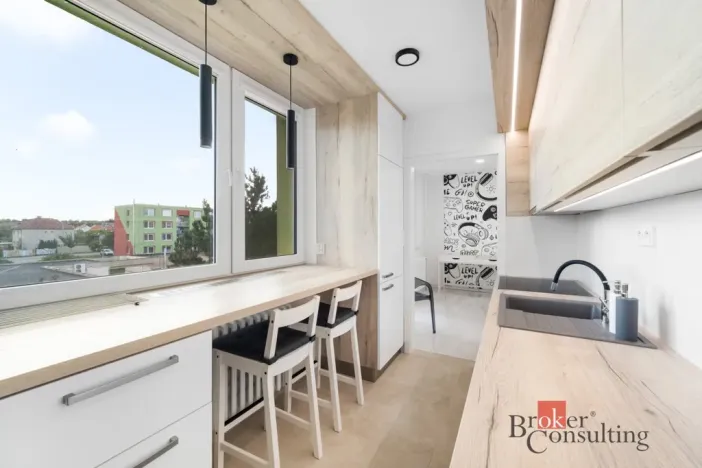 Prodej bytu 2+1, Hrušovany u Brna, Sídliště, 54 m2