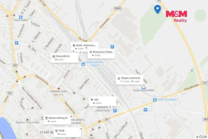 Prodej pole, Čáslav - Čáslav-Nové Město, 396 m2