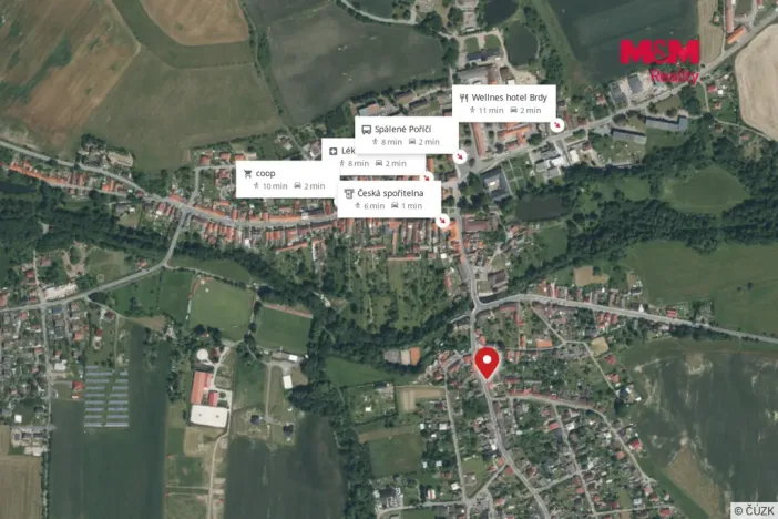 Prodej rodinného domu, Spálené Poříčí, Republikánská, 78 m2