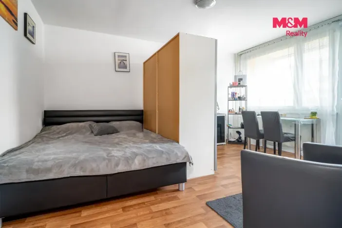Prodej bytu 1+kk, Pardubice - Zelené Předměstí, Palackého třída, 31 m2