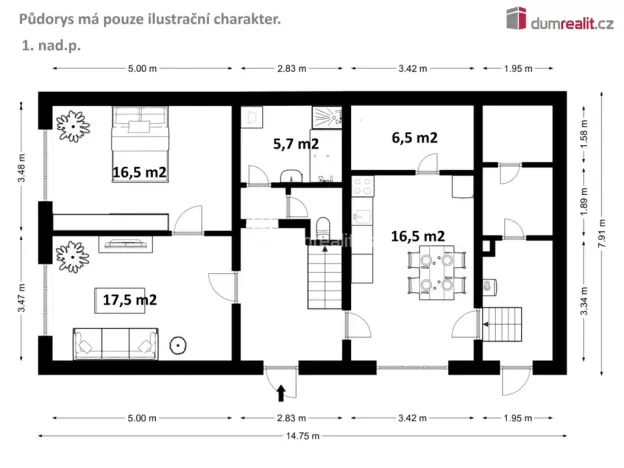 Prodej rodinného domu, Křemže, Náměstí, 722 m2