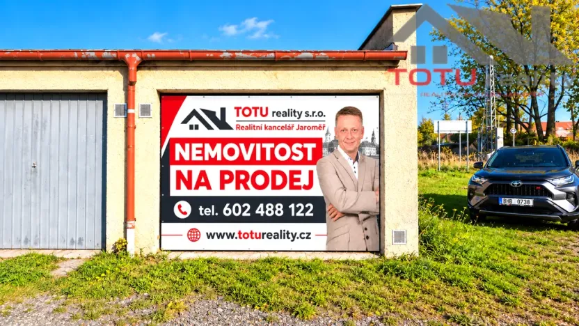 Prodej garáže, Jaroměř, 19 m2