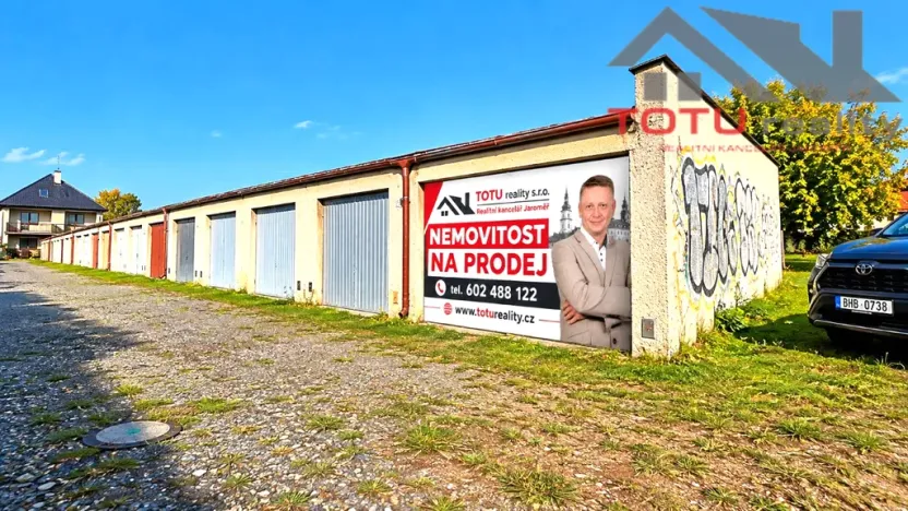 Prodej garáže, Jaroměř, 19 m2