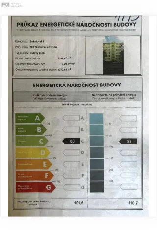 Prodej bytu 2+1, Ostrava, Sokolovská, 54 m2