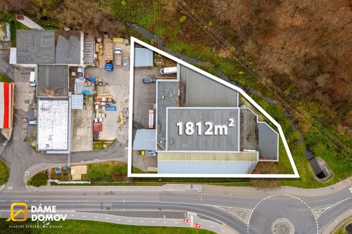 Pronájem skladu, Zlín, 1153 m2