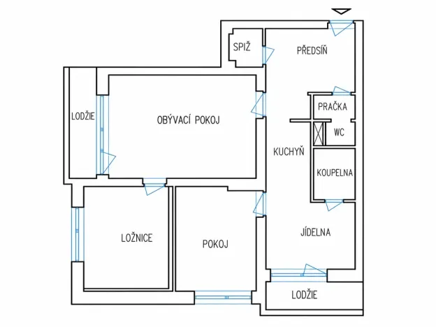 Prodej bytu 3+1, Zlín, Přílucká, 90 m2