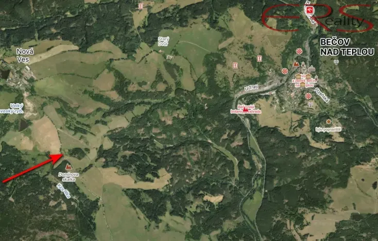 Prodej louky, Nová Ves - Louka, 24249 m2