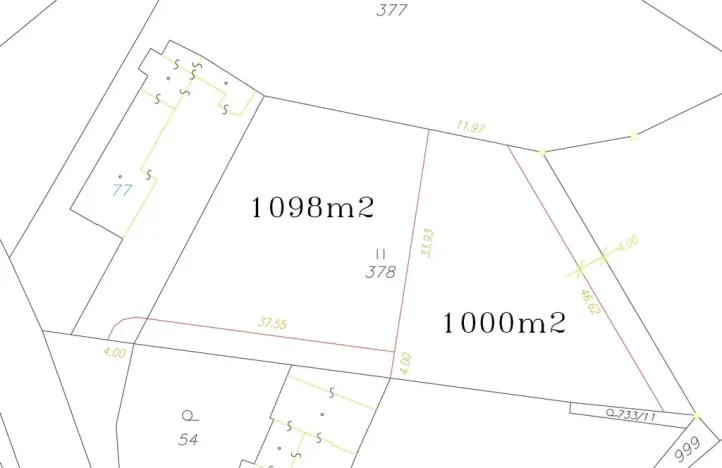 Prodej pozemku pro bydlení, Češov, 1200 m2