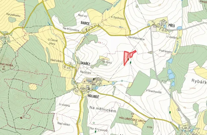 Prodej pole, Hostouň, 11320 m2